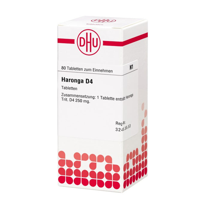 DHU Haronga D4 Tabletten, 80 pcs. Tablets