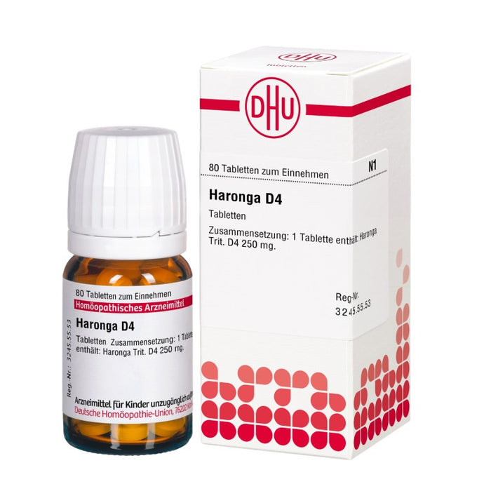 DHU Haronga D4 Tabletten, 80 pc Tablettes