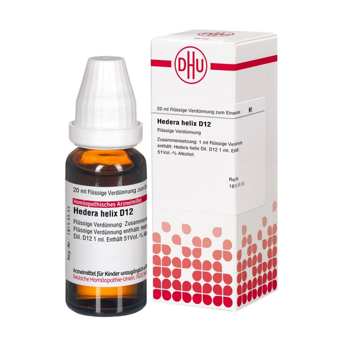 DHU Hedera helix D12 Dilution, 20 ml Lösung