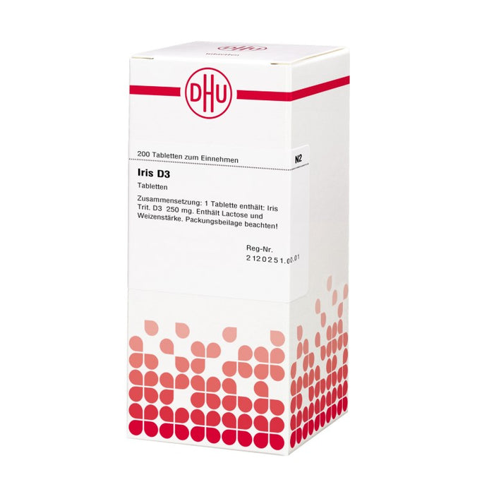 Iris D3 DHU Tabletten, 200 St. Tabletten