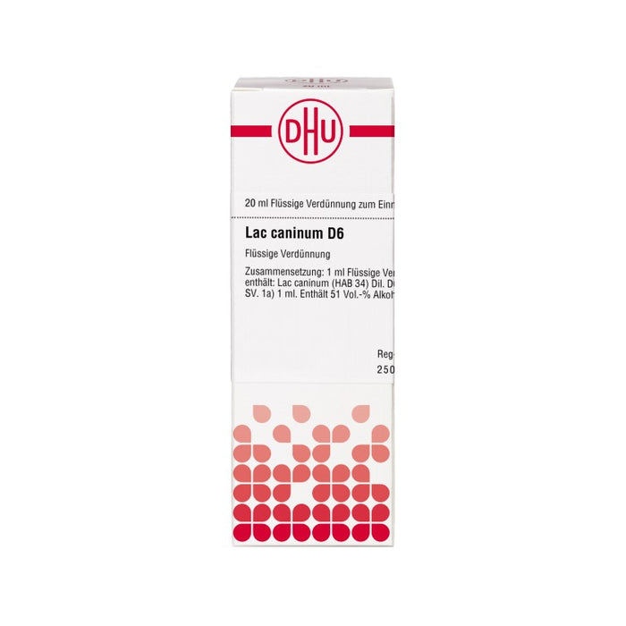 Lac caninum D6 DHU Dilution, 20 ml Lösung