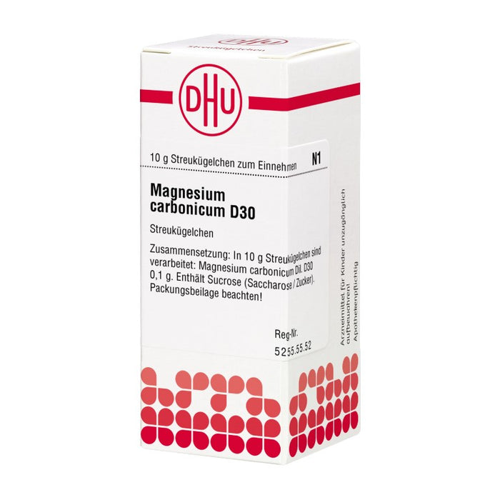 DHU Magnesium carbonicum D30 Streukügelchen, 10 g Globuli