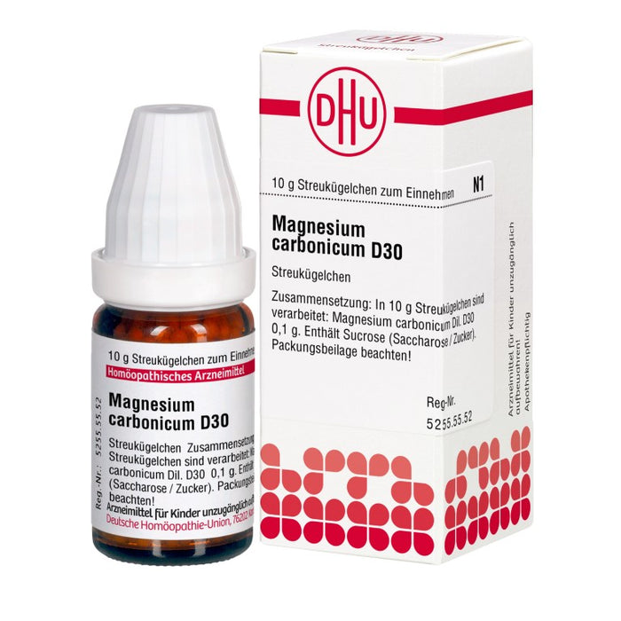 DHU Magnesium carbonicum D30 Streukügelchen, 10 g Globuli