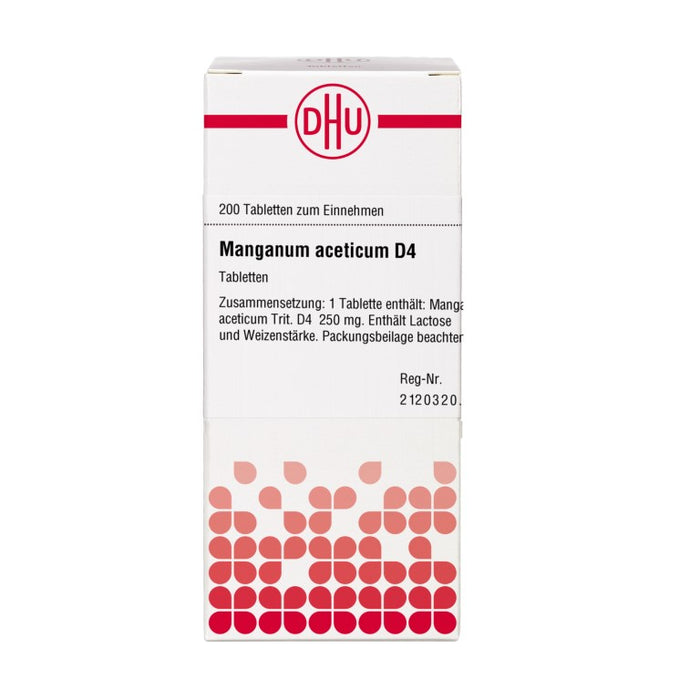 DHU Manganum aceticum D4 Tabletten, 200 pcs. Tablets