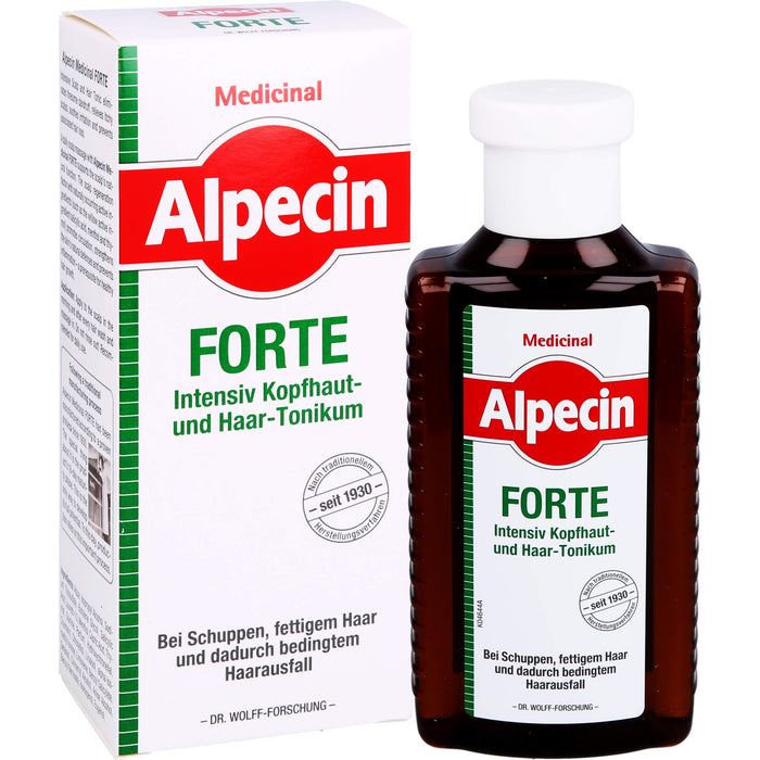 Alpecin Medicinal Forte Kopfhaut- und Haar-Tonikum, 200 ml Solution