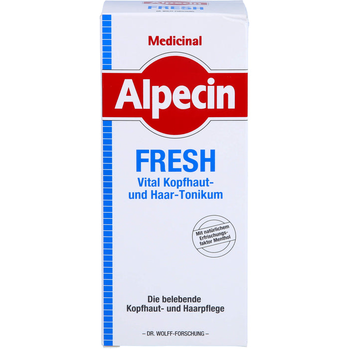 Alpecin Medicinal Fresh Vital Kopfhaut- und Haar-Tonikum, 200 ml Solution