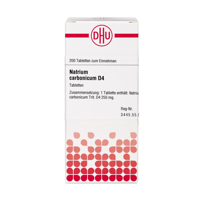 DHU Natrium carbonicum D4 Tabletten, 200 St. Tabletten