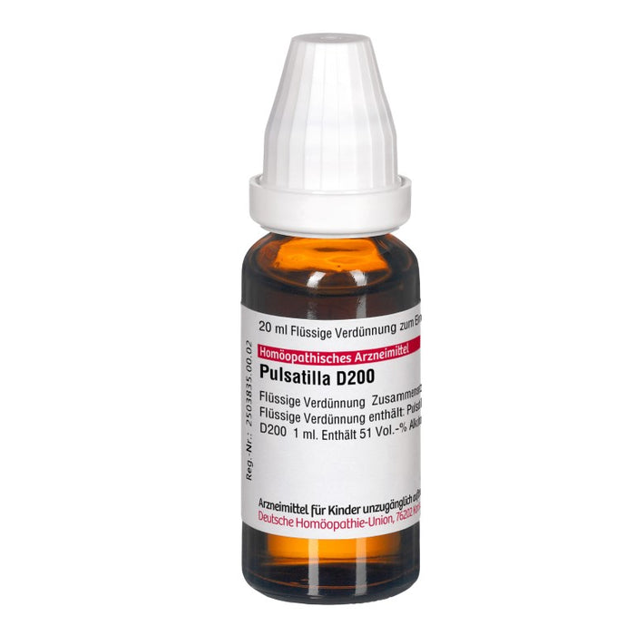 DHU Pulsatilla D200 Dilution, 20 ml Lösung