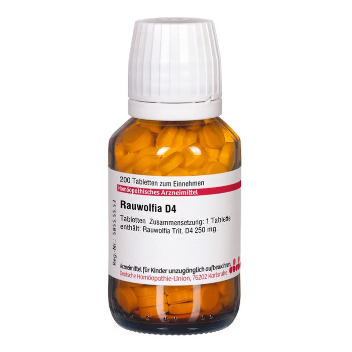 DHU Rauwolfia D 4 Tabletten, 200 St. Tabletten