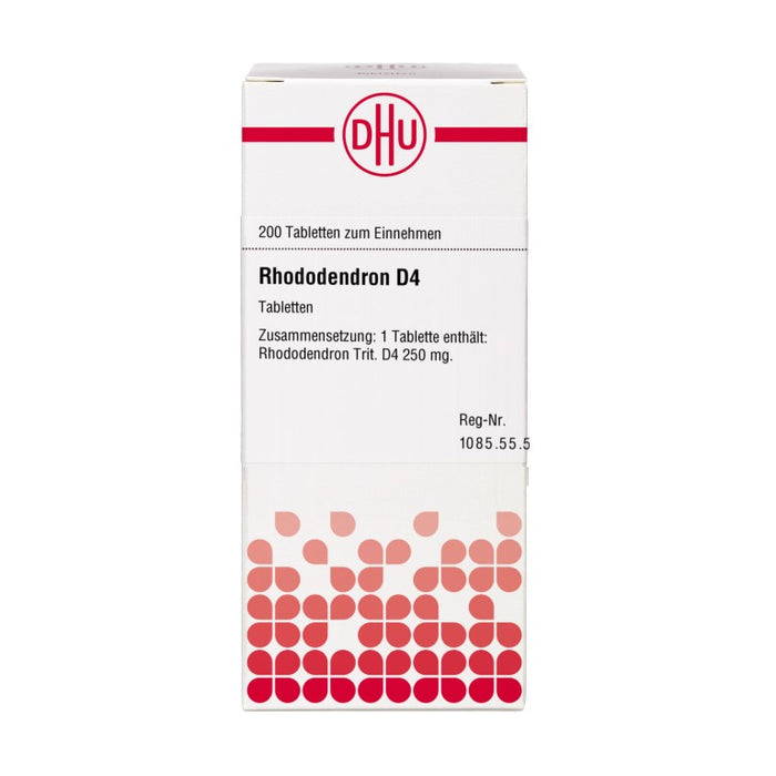 DHU Rhododendron D4 Tabletten, 200 St. Tabletten