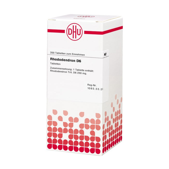 Rhododendron D6 DHU Tabletten, 200 St. Tabletten