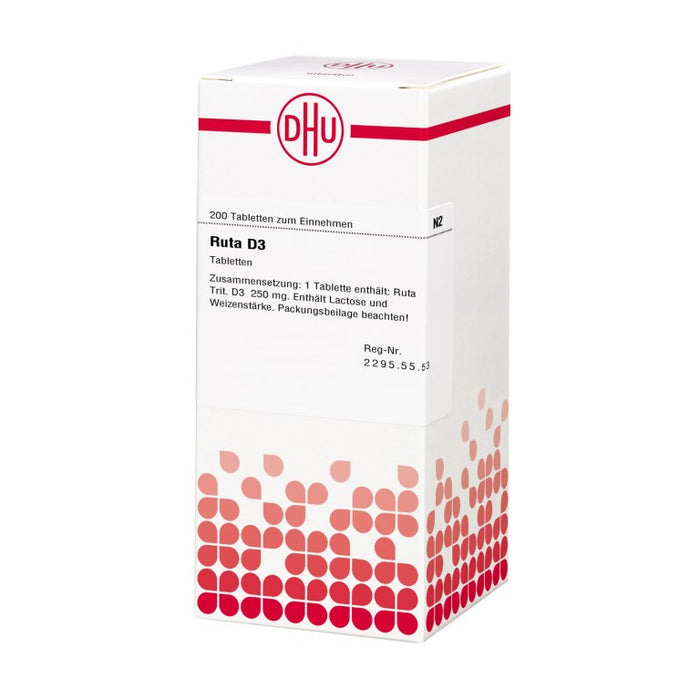 DHU Ruta D3 Tabletten, 200 St. Tabletten