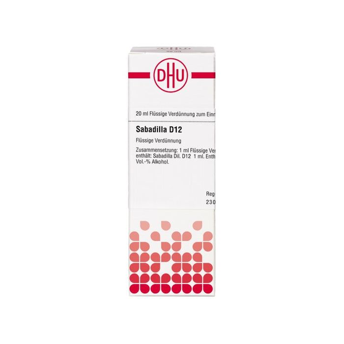 DHU Sabadilla D12 Dilution, 20 ml Lösung