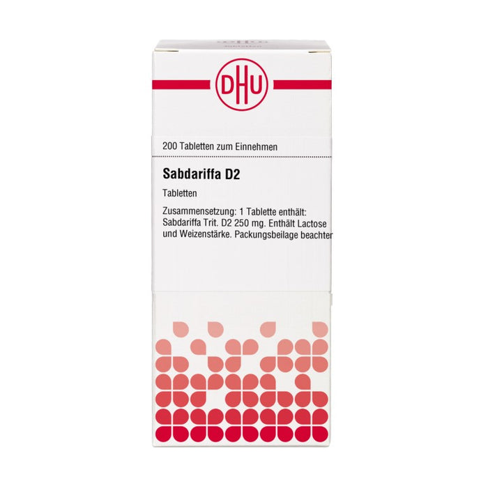 Sabdariffa D2 DHU Tabletten, 200 St. Tabletten