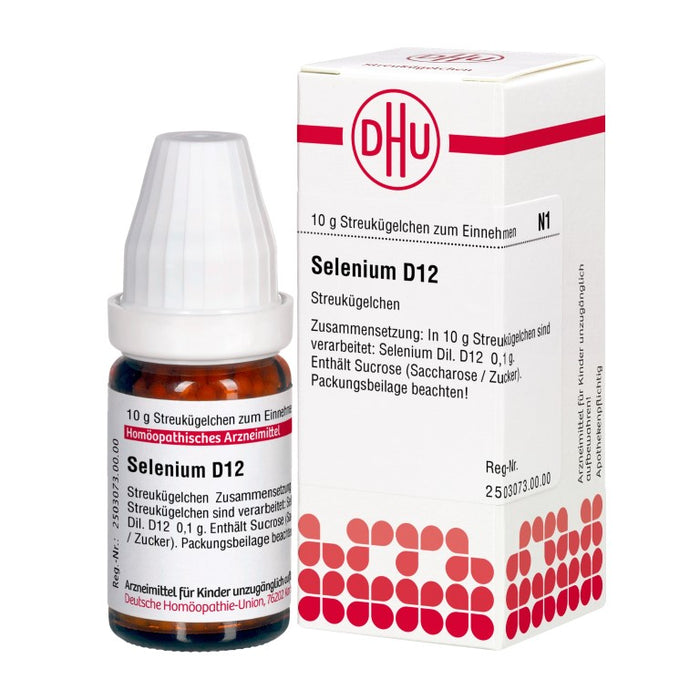 DHU Selenium D12 Streukügelchen, 10 g Globules