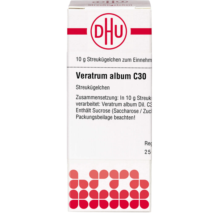 DHU Veratrum album C 30 Streukügelchen, 10 g Globuli