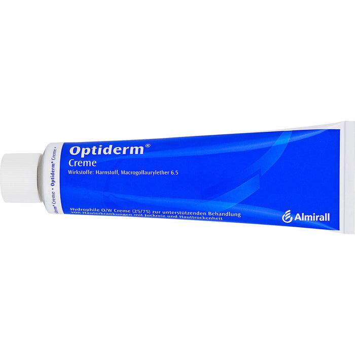 Optiderm Creme bei Hauterkrankungen mit Juckreiz und Hauttrockenheit, 100 g Cream