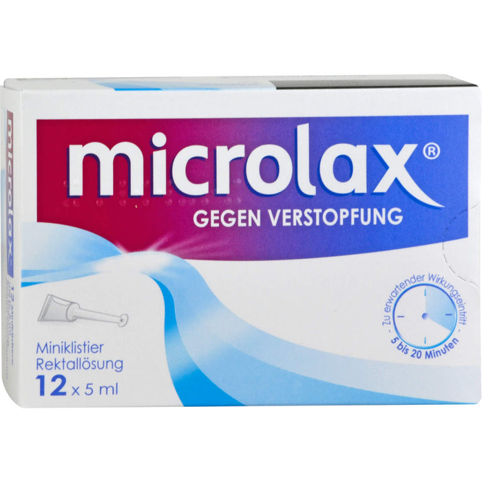 microlax Miniklistier Rektallösung Reimport Kohlpharma, 12 pcs. Enemas