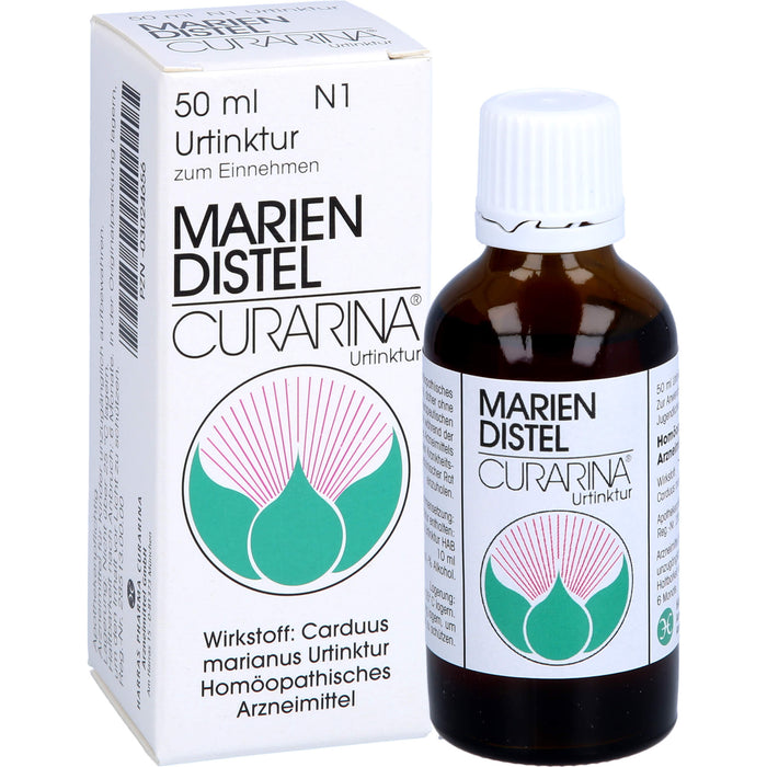 Mariendistel Curarina Urtinktur, 50 ml TRO