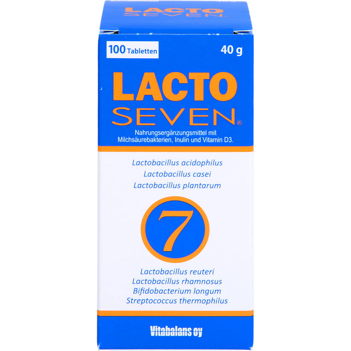 LACTO SEVEN Tabletten, 100 pc Tablettes