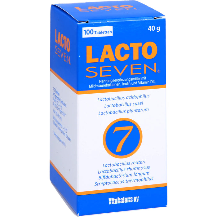 LACTO SEVEN Tabletten, 100 pc Tablettes