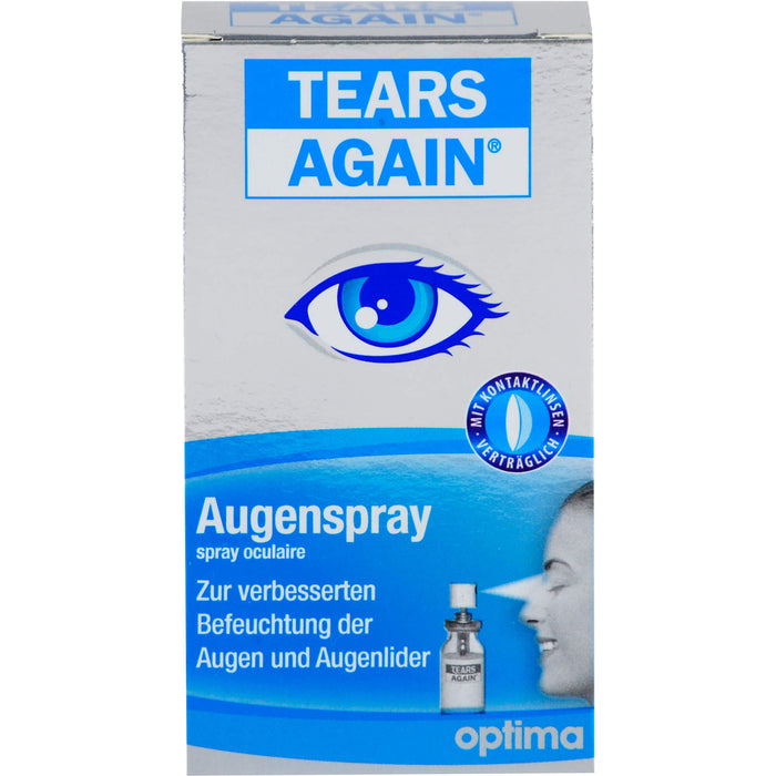 TEARS AGAIN Augenspray, zur verbesserten Befeuchtung der Augen und Augenlider, 10 ml Solution