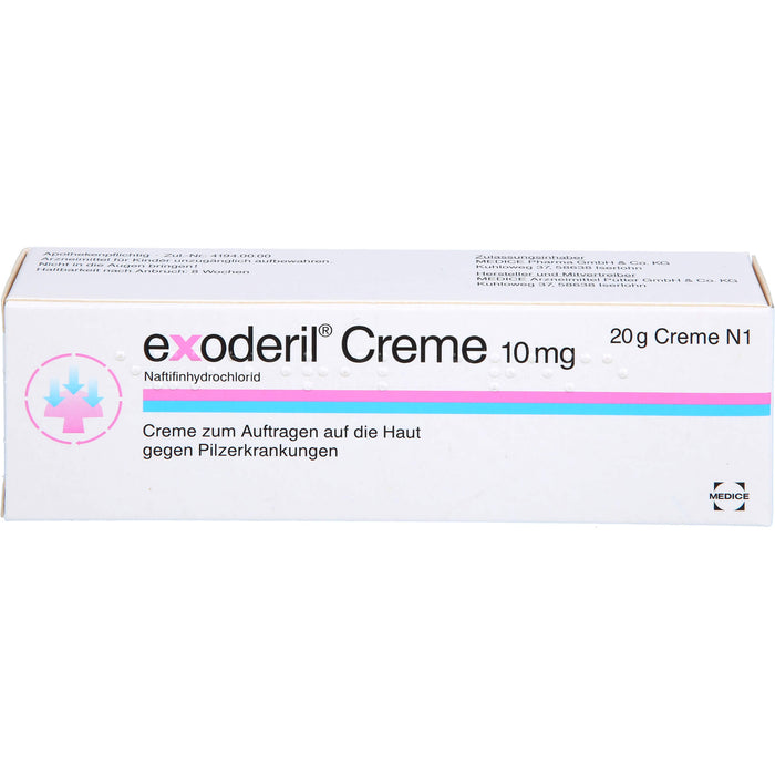 exoderil Creme 10 mg, 20 g Cream