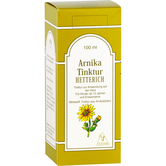 Arnikatinktur Hetterich, 100 ml Solution