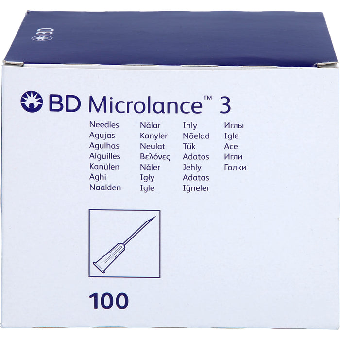 BD MICROLANCE 18g KAN 1 1/2, 100 St KAN