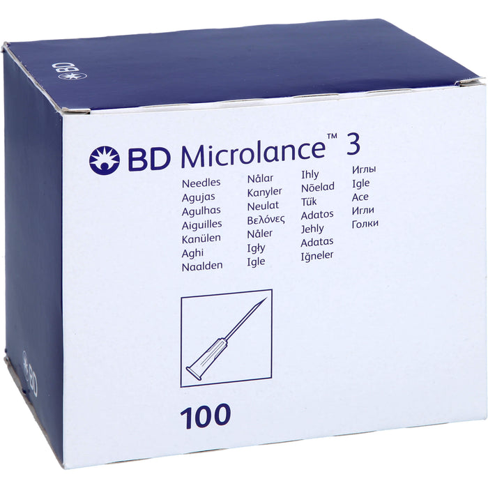 BD MICROLANCE 18g KAN 1 1/2, 100 St KAN