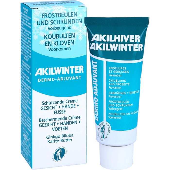 Akilwinter Creme bei Frostbeulen und Schrunden, 75 ml Crème