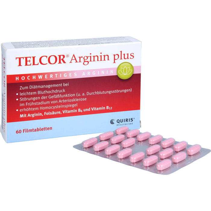 Telcor Arginin plus Filmtabletten, 60 pcs. Tablets