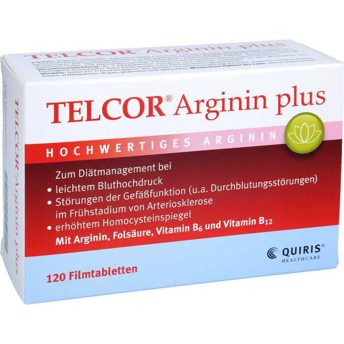 Telcor Arginin plus Filmtabletten, 120 pcs. Tablets