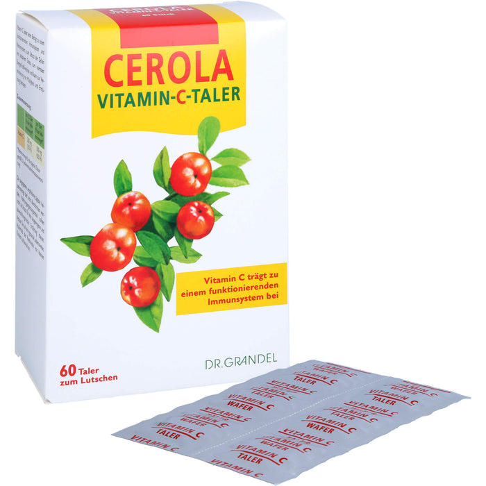 Dr. Grandel Cerola Vitamin-C-Taler zum Lutschen, 60 pcs. Tablets