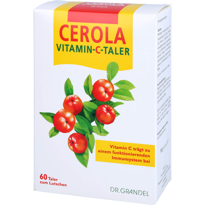 Dr. Grandel Cerola Vitamin-C-Taler zum Lutschen, 60 pcs. Tablets