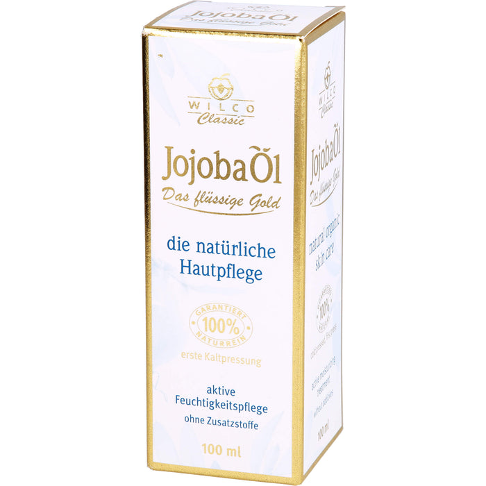WILCO Jojoba Öl aktive Feuchtigkeitspflege, 100 ml Öl