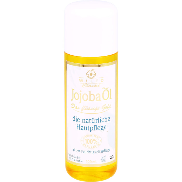 WILCO Jojoba Öl aktive Feuchtigkeitspflege, 100 ml Huile