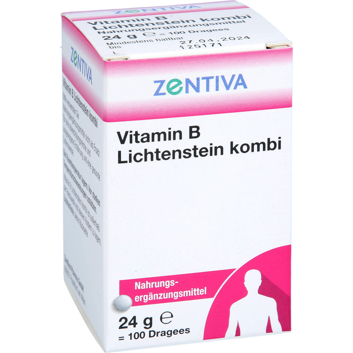 Vitamin B Lichtenstein kombi Dragees, 100 pc Tablettes