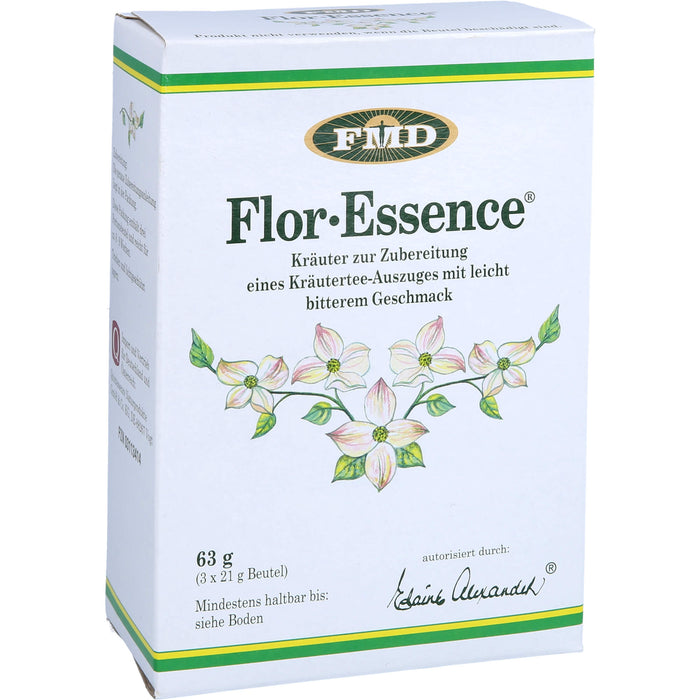 Flor Essence Kräuter zur Zubereitung eines Kräutertee-Auszuges, 63 g Thé