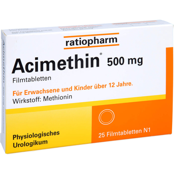 Acimethin 500 mg Filmtabletten, 25 St. Tabletten