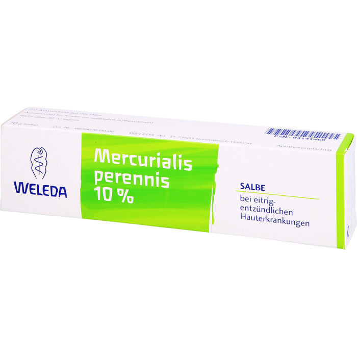 WELEDA Mercurialis perennis 10% Salbe, 70 g Ointment