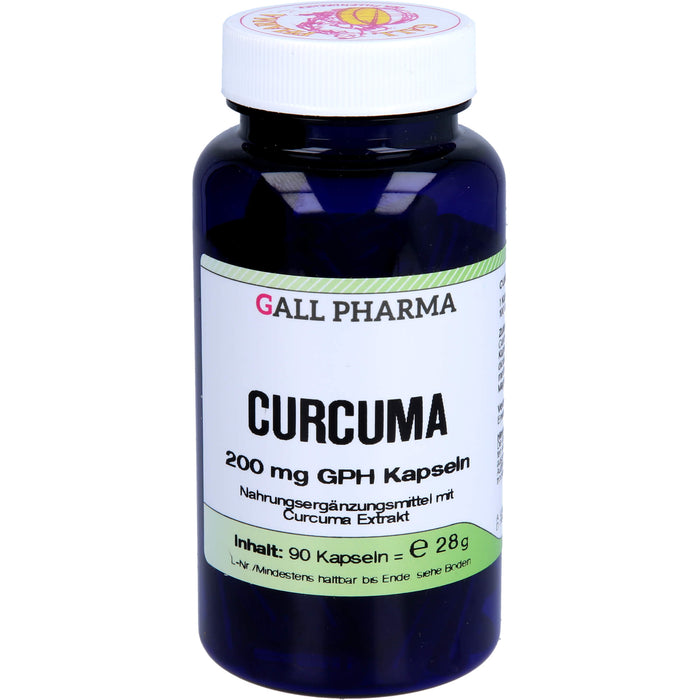 GALL PHARMA Curcuma 200 mg GPH Kapseln, 90 pcs. Capsules