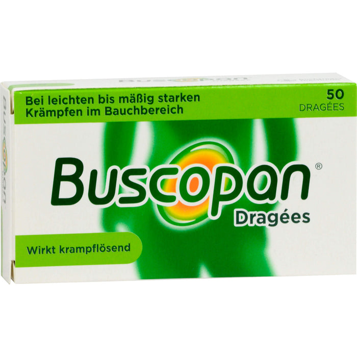 Buscopan überzogene Tabletten Reimport EMRAmed, 50 pcs. Tablets