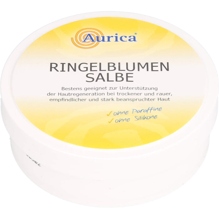 Aurica Ringelblumen Salbe zur Unterstützung der Hautregeneration, 100 ml Salbe