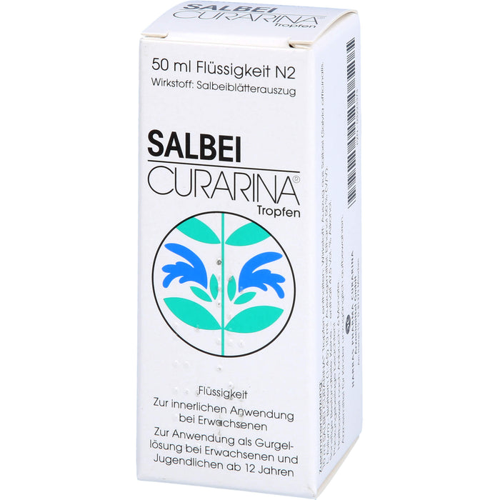 Salbei Curarina Tropfen, 50 ml Lösung