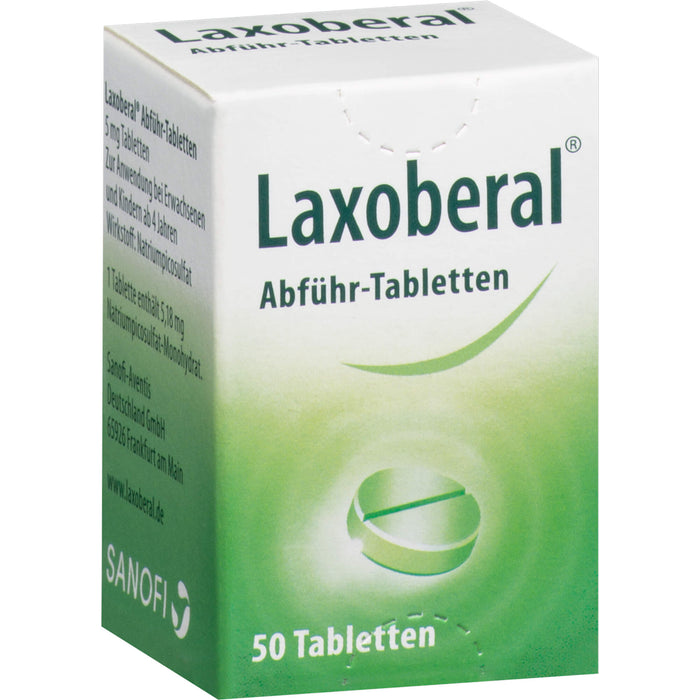 Laxoberal Abführ-Tabletten, 50 St. Tabletten