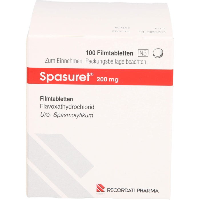 Spasuret 200 mg Filmtabletten, 100 St FTA