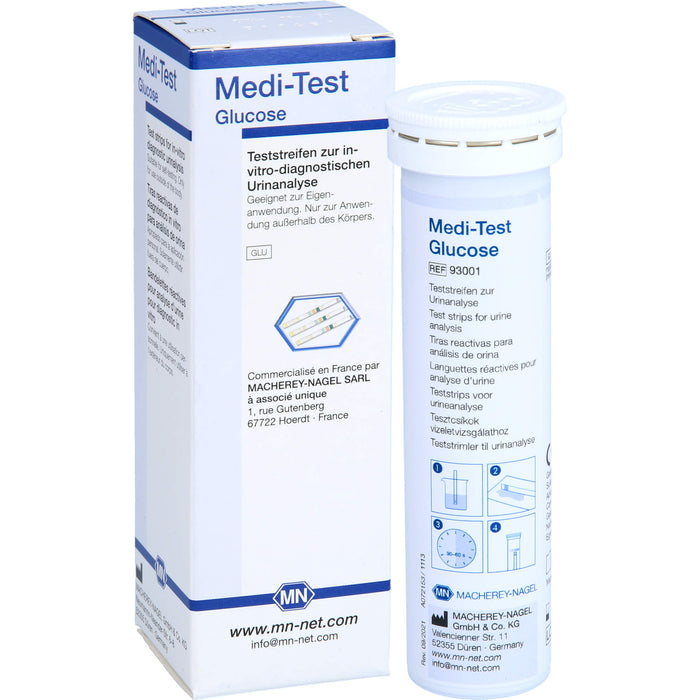 Medi-Test Glucose Teststreifen, 50 pc Bandelettes réactives