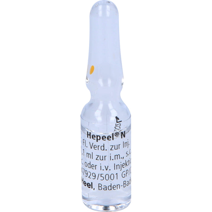 Hepeel N flüssige Verdünnung, 10 pc Ampoules