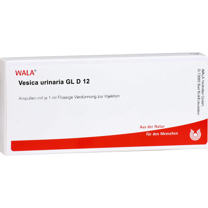 Vesica Urinaria Gl D12 Wala Ampullen, 10X1 ml AMP